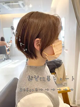 ショート ✂ショート・ボブ専門 顔型診断✂奥田裕仁のヘアスタイル