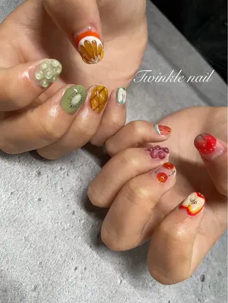 ネイル Twinklenail所属・.ume. nailのネイルデザイン