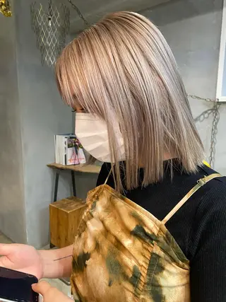 ミディアム too good所属・gouru 難波美容師のヘアスタイル