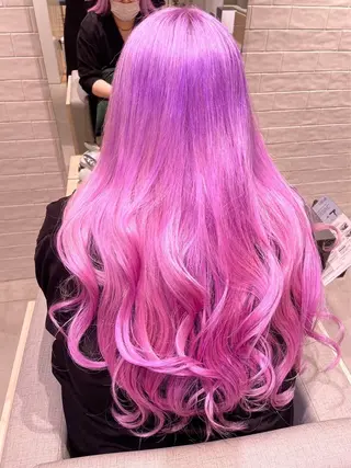 ロング カラー ヘアアレンジ stair:case所属・🫧髪質改善 ブリー チNo.1🫧油谷樹のヘアスタイル