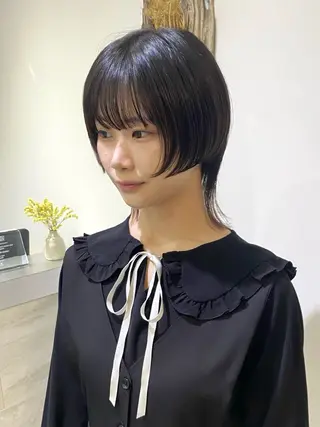 ショート garage.所属・吉田 慎冴/メンズパーマのヘアスタイル