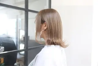 ミディアム カラー ✨池袋ブリーチ特化 Hibiki✨のヘアスタイル