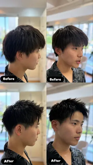 メンズ insence glue所属・小林 眞澄のヘアスタイル