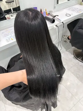 ロング カラー 🤍ྀི透ける寒色 Cocoa🤍ྀིのヘアスタイル