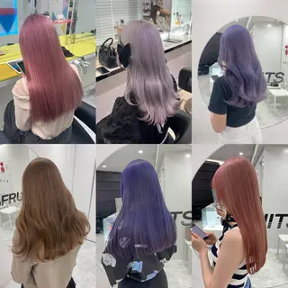 カラー ️🩷ハイトーン特化 RYUGA️🩵のヘアスタイル