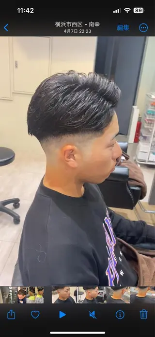 ショート ヘアアレンジ メンズ men'slapis YUTOのヘアスタイル