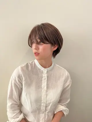 カラー 高松 莉璃のヘアスタイル