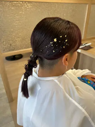 ミディアム 韓国風¦髪質改善 🍒Akane🍒のヘアスタイル