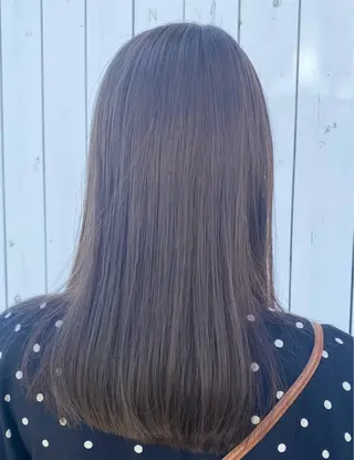 ロング カラー 柔らかパーマ🐾 ストカール🌷川原のヘアスタイル