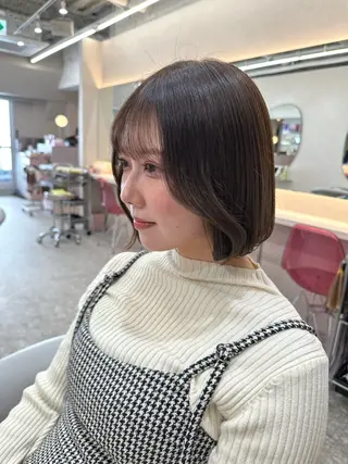 ショート 新宿/韓国レイヤー/ 髪質改善/佐藤航のヘアスタイル