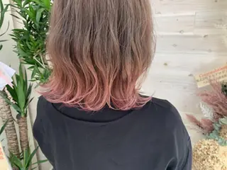 カラー 柔らかオリーブカラー 透明感カラー古澤羅威のヘアスタイル