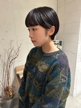 ショート 塩澤 榛奈のヘアスタイル