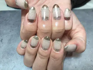 ショート パーマ ネイル マツエク・マツパ illum hicariのネイルデザイン