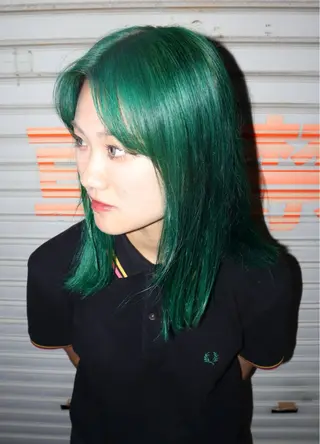 ミディアム ニワ/レイヤーカット /透明感カラー💎のヘアスタイル