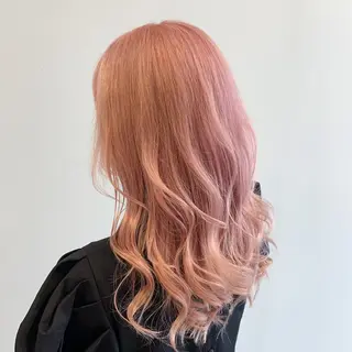 ロング カラー なんば髪質改善カラー Ardoreのヘアスタイル