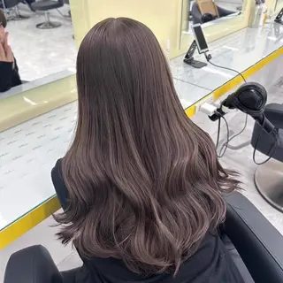 ロング カラー 大人っぽ韓国🤍ブリ ーチ/mitsukiのヘアスタイル