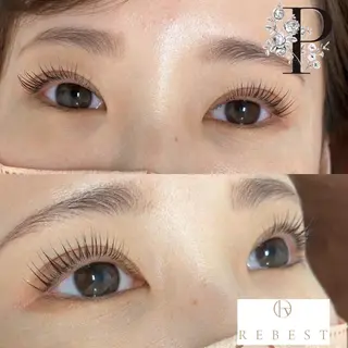 マツエク・マツパ 心斎橋REBEST HINATA🍒のマツエク・マツパデザイン