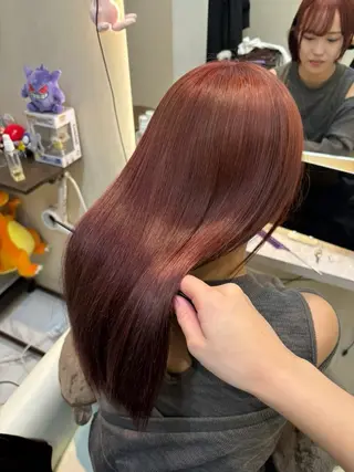 カラー 似合わせレイヤー🪽 グレージュ🪽のあのヘアスタイル