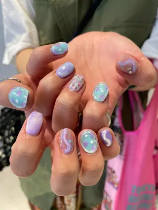 ネイル デザインカラー 🎀REINA🎀のヘアスタイル