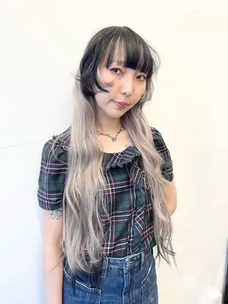 セミロング カラー HARU//原宿🤍 リピート率NO.1のヘアスタイル