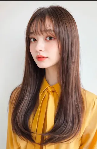 セミロング 🩶美髪矯正 笹沼　陸矢🩶のヘアスタイル