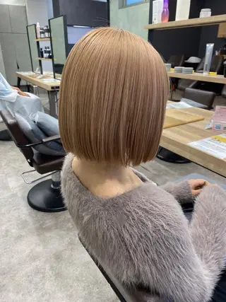ミディアム カラー 🕶️佐藤 海李🐏のヘアスタイル