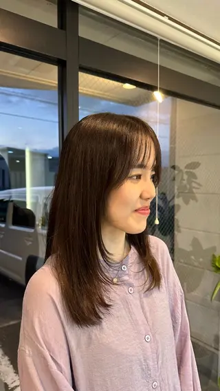 ロング enrichミヤモト ヒロヤのヘアスタイル