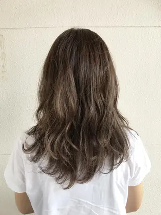 ミディアム カラー ハイライト/髪質改善 ✂️十河祐輝のヘアスタイル