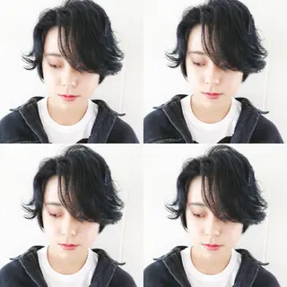 ミディアム カラー nambu-GARDEN所属・上田 昂雅のヘアスタイル