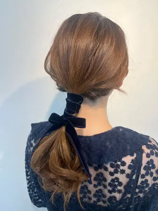 ヘアアレンジ 大人可愛いヘアメイク 💋🧚‍♀️しずかのヘアスタイル