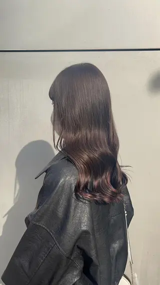 カラー ❤︎横浜❤︎うる艶 透明感カラー❤︎のヘアスタイル