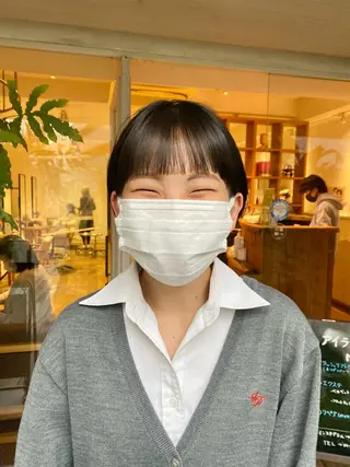 ショート BELLA阿部野 TOMOMIのヘアスタイル