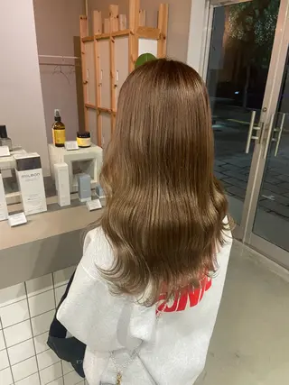 ロング カラー haruki所属・. nozomiのヘアスタイル