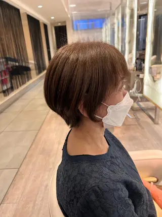 ショート カラー 柳澤 和也のヘアスタイル