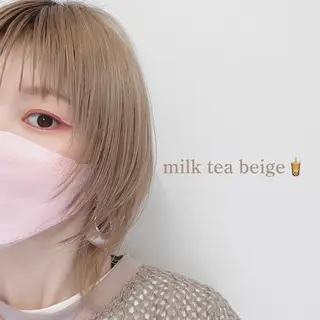 ショート カラー L’me  TOKYO by youres所属・《柔らかhair𓍯 》木村美姫のヘアスタイル