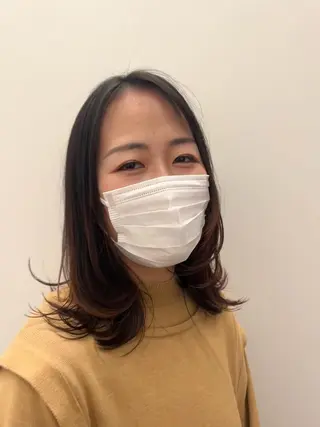 ミディアム ﾏｽﾀﾞ ｱｲﾘのヘアスタイル