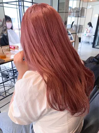 ロング カラー 柔らかベージュ🩰/ 新潟駅/くるみのヘアスタイル