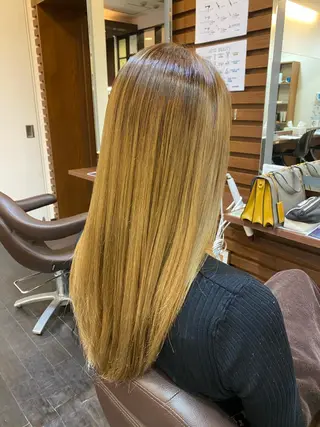 ロング カラー 韓国レイヤー/ 顔周り💕田中将吾のヘアスタイル