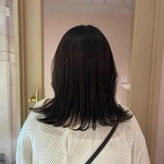 ミディアム マホ/日吉/髪質改善 /レイヤー/ガーリーのヘアスタイル