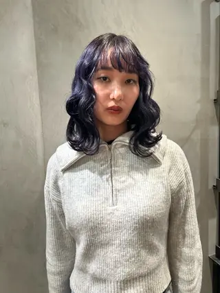 セミロング カラー L&Co所属・タナカ カナ🫧のヘアスタイル