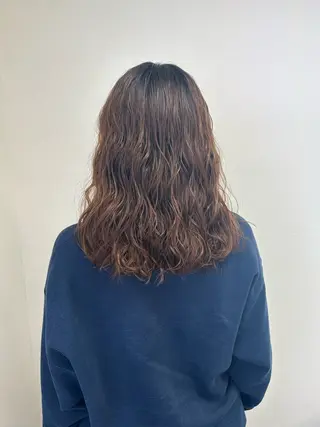 パーマ ボブレイヤー/ ブリーチ/miyuuのヘアスタイル