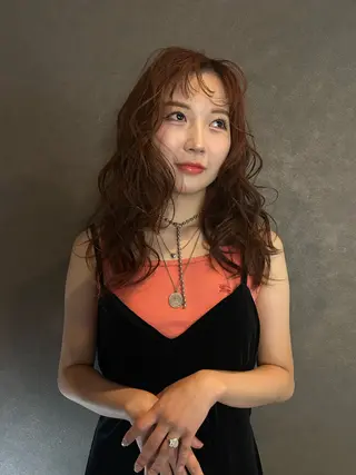 ロング カラー ヘアアレンジ ☕️結【suii.】 ボブ/ヘアセット☕️のヘアスタイル