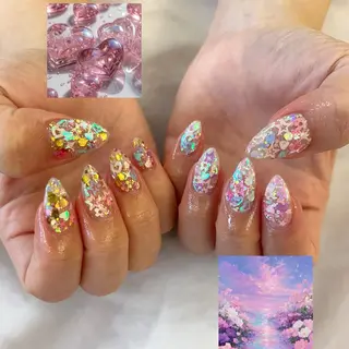 ネイル FlyingSeep 🐑kaho💟🌈のネイルデザイン