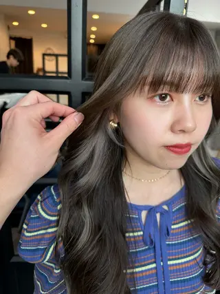 ロング ✨透明感カラー 恵比寿HAYATO✨のヘアスタイル