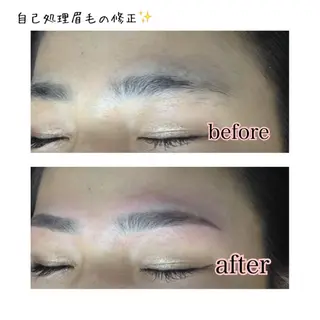 ショート ミディアム セミロング ロング カラー パーマ ヘアアレンジ ネイル マツエク・マツパ 眉毛サロン DUAL 恵比寿の眉毛・アイブロウイメージ