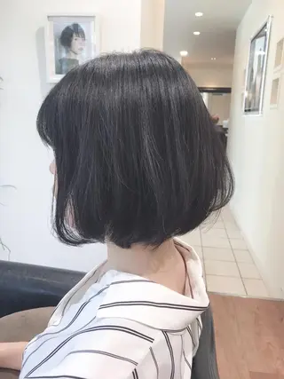 ミディアム パーマ アザマ　ヤスカツ _rosso 川口のヘアスタイル