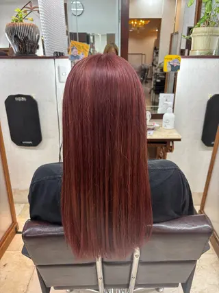 ロング 🪺SAKURA/ ハイトーンカラー🩶のヘアスタイル