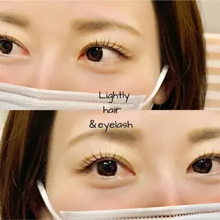 マツエク・マツパ Lightlyhair＆eyelash所属・Lightly‥鈴木 彩乃のマツエク・マツパデザイン