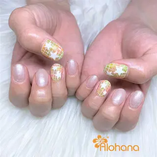 ネイル Alohana所属・Alohana Minaのネイルデザイン