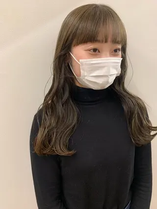 ロング カラー yupi🐈⬛ レイヤー/パーマのヘアスタイル